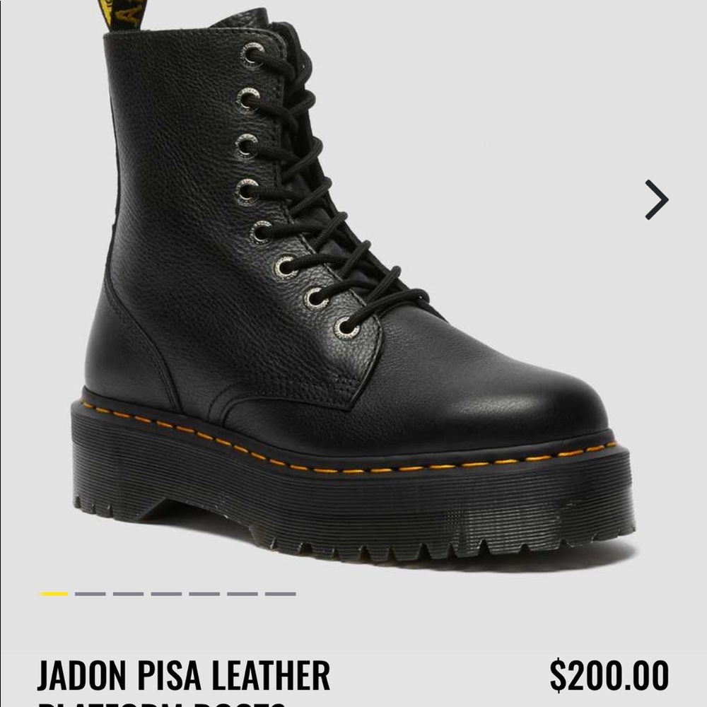 Doc Marten Jadon Pisa III Leather Platform Boots